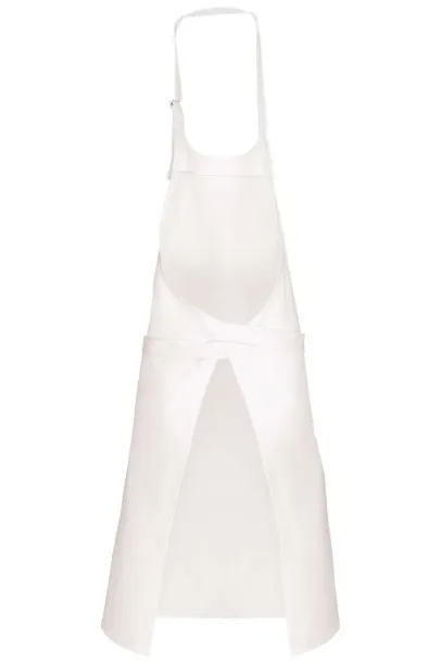  COTTON APRON HIGH-TEMPERATURE WASHABLE - Kariban White