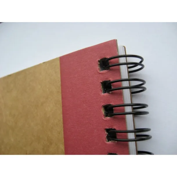  Notebook approx. A6 with ball pen red