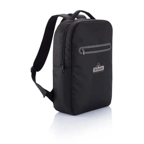  London laptop backpack PVC free - XD Collection Black 