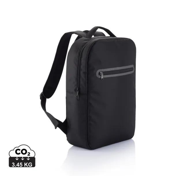  London laptop backpack PVC free - XD Collection Black 