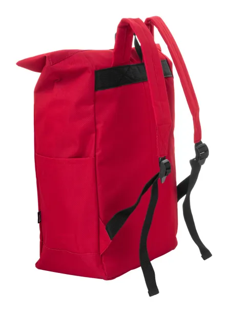 Reback RPET ruksak, 14" Crvena