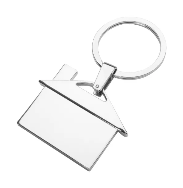 Dwell keyring Silver