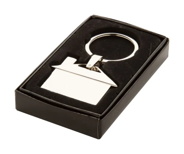 Dwell keyring Silver