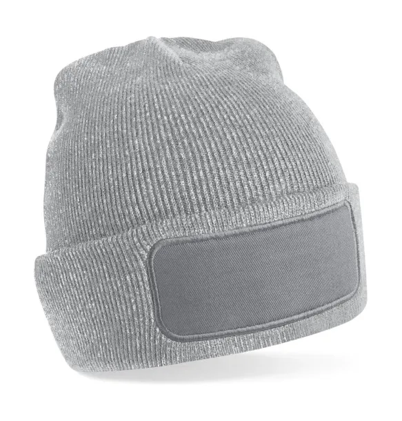  Kapa sa zakrpom - Beechfield Heather Grey