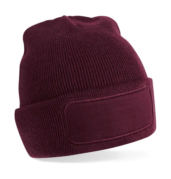  Printers Beanie - Beechfield Burgundy