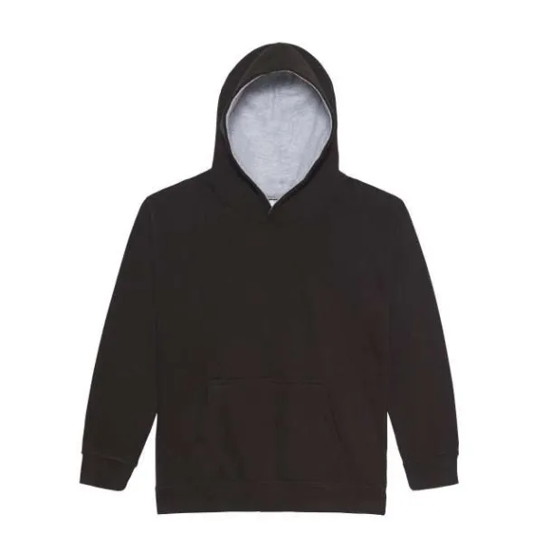  Dječji hoodie, 280 g/m2 - Just Hoods Crna Squidgy Pumpkin