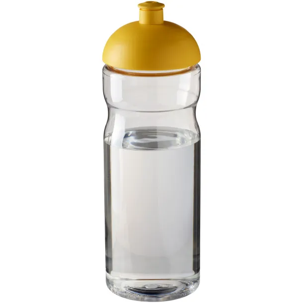 H2O Base® 650 ml dome lid sport bottle - Unbranded White Yellow