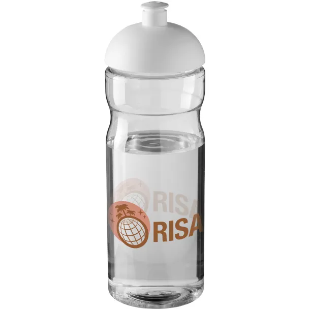 H2O Base® 650 ml dome lid sport bottle - Unbranded White White