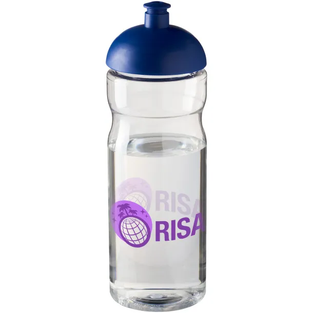 H2O Base® 650 ml dome lid sport bottle - Unbranded White Blue