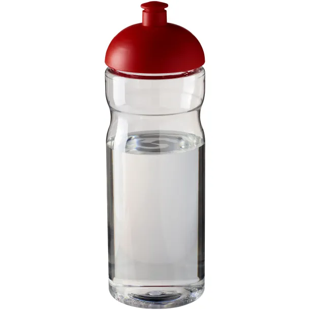 H2O Base® 650 ml dome lid sport bottle - Unbranded White Red