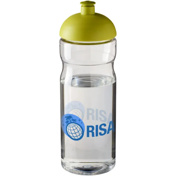 H2O Base® 650 ml dome lid sport bottle - Unbranded White Lime