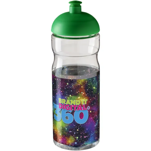 H2O Base® 650 ml dome lid sport bottle - Unbranded White Green