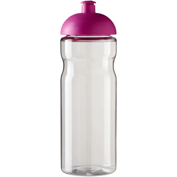 H2O Base® 650 ml dome lid sport bottle - Unbranded White Transparent pink