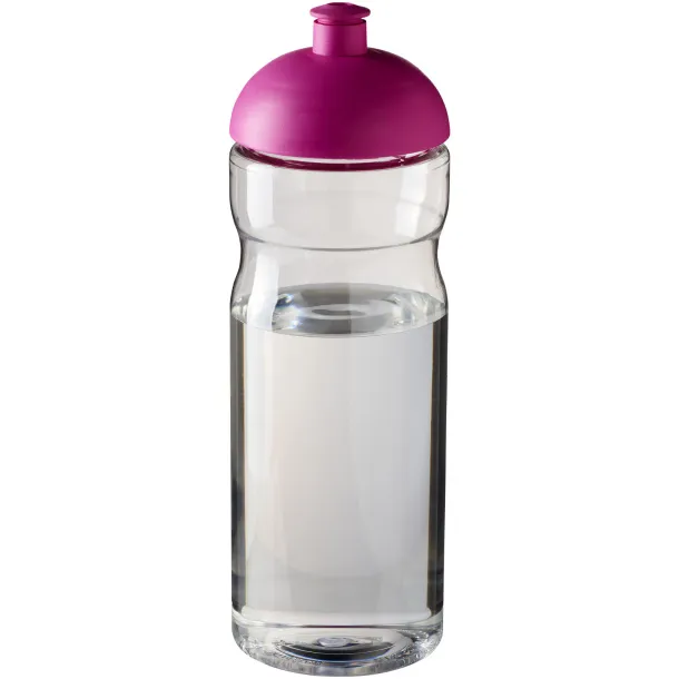 H2O Base® 650 ml dome lid sport bottle - Unbranded White Transparent pink