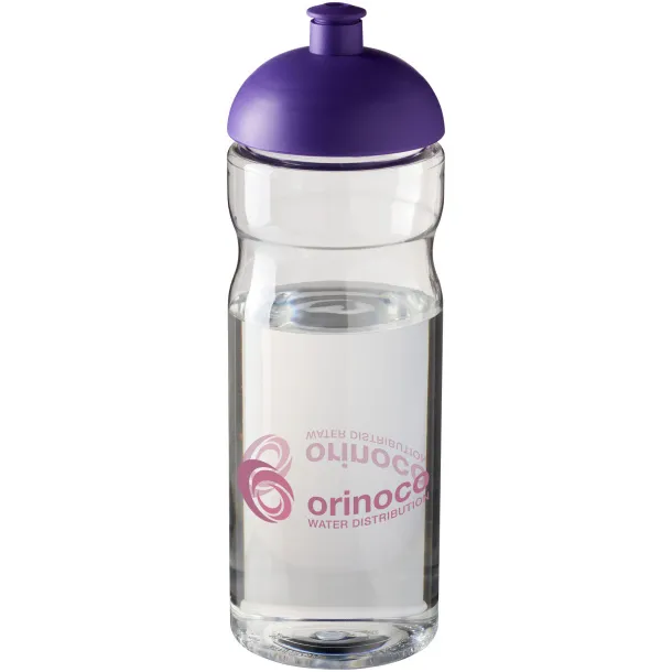 H2O Base® 650 ml dome lid sport bottle - Unbranded White Purple