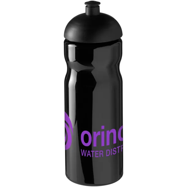 H2O Base® sportska boca s okruglim poklopcem, 650 ml Crna