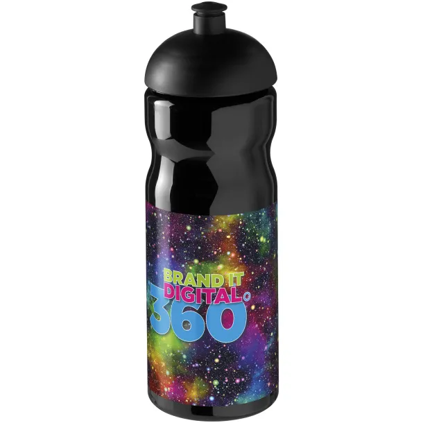 H2O Base® 650 ml dome lid sport bottle Solid black