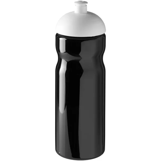 H2O Base® 650 ml dome lid sport bottle Solid black White