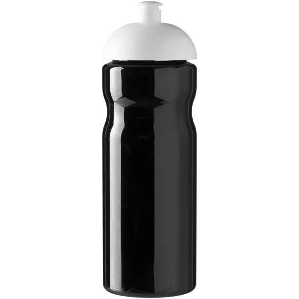 H2O Base® 650 ml dome lid sport bottle Solid black White