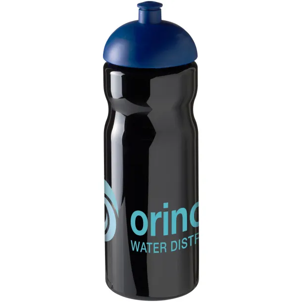 H2O Base® sportska boca s okruglim poklopcem, 650 ml Crna Plava