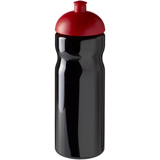 H2O Base® 650 ml dome lid sport bottle Solid black Red