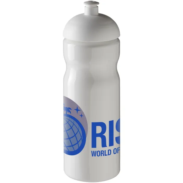 H2O Base® 650 ml dome lid sport bottle - Unbranded White