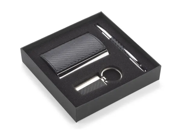JOE poklon set BLACK silver