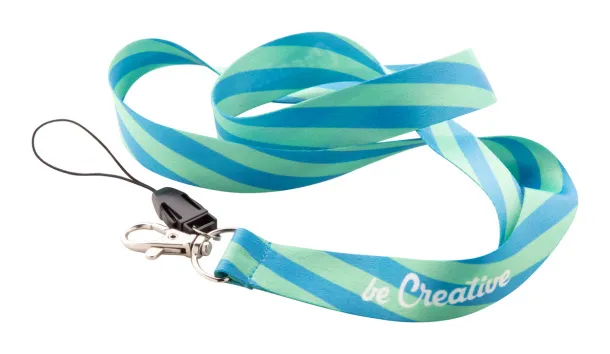 Subyard B custom sublimation lanyard White