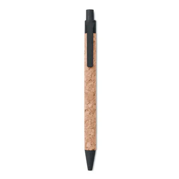 MONTADO Cork/ Wheat-Straw/ PP ball pen Black