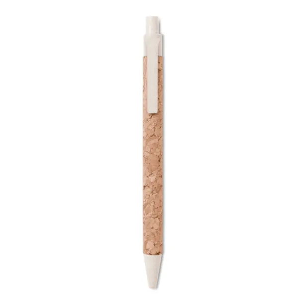 MONTADO Cork/ Wheat-Straw/ PP ball pen Beige