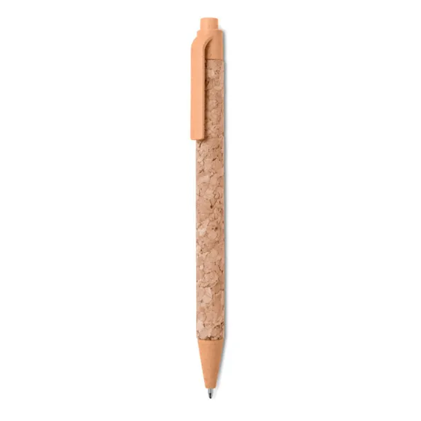 MONTADO Cork/ Wheat-Straw/ PP ball pen Orange