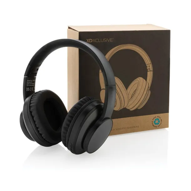  Terra RCS recycled aluminum wireless headphone - XD Xclusive Grey 