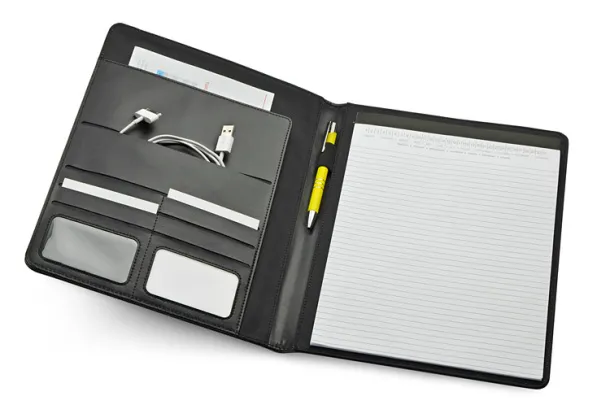 SUFFOLK Mapa A4 BLACK
