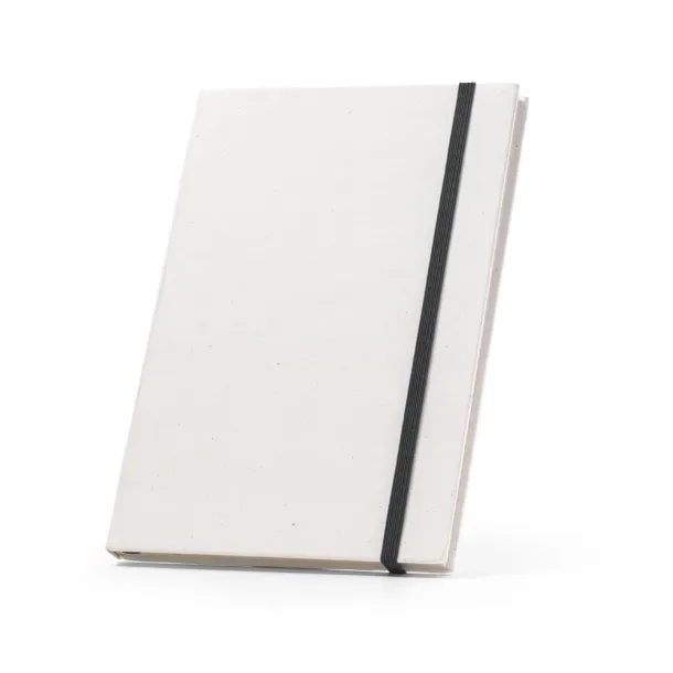 MILKY A5 notepad made from recycled milk cartons Black