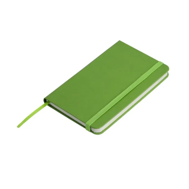 ZAMORA notebook with squared pages 90x140 / 160 pages Green