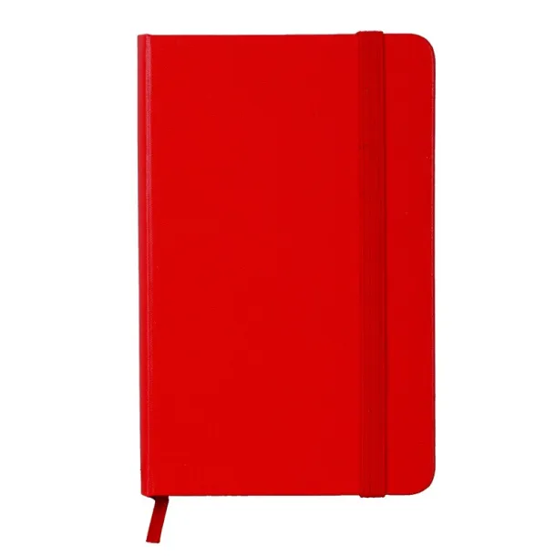 ZAMORA notebook with squared pages 90x140 / 160 pages Red