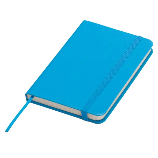 ZAMORA notebook with squared pages 90x140 / 160 pages Light Blue