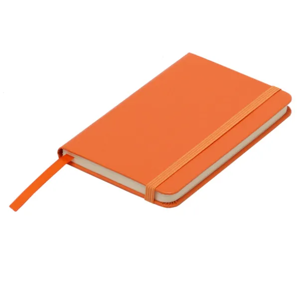 ZAMORA notebook with squared pages 90x140 / 160 pages Orange