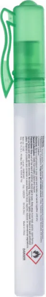  Hand cleansing spray Cleanhand light green