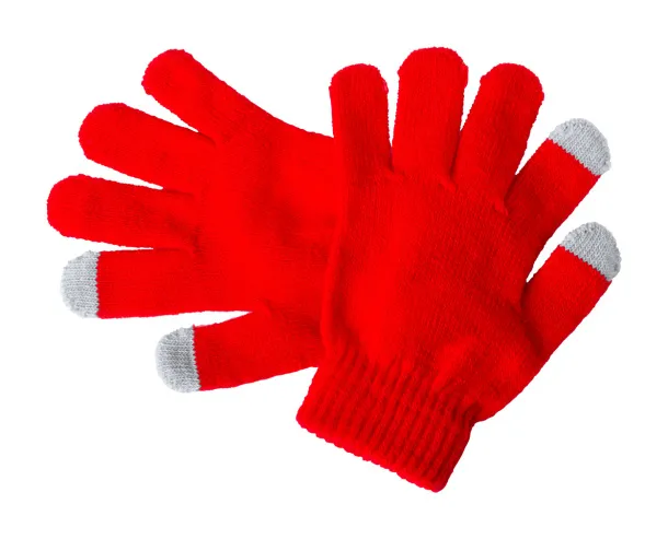 Pigun touch screen gloves Red Grey