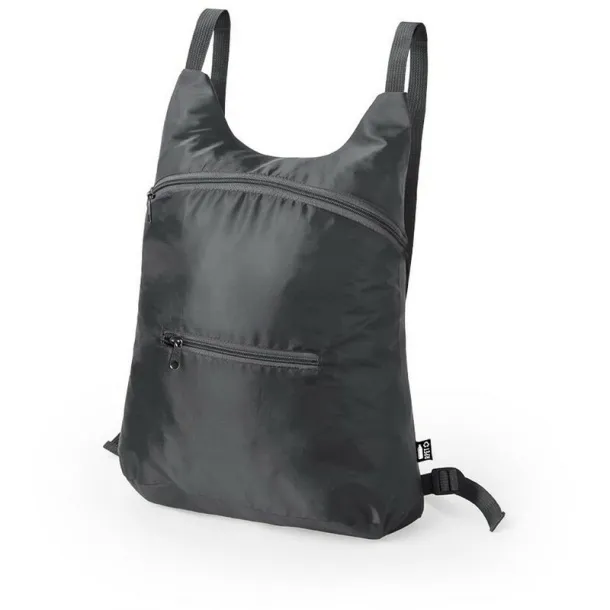  RPET foldable backpack graphite