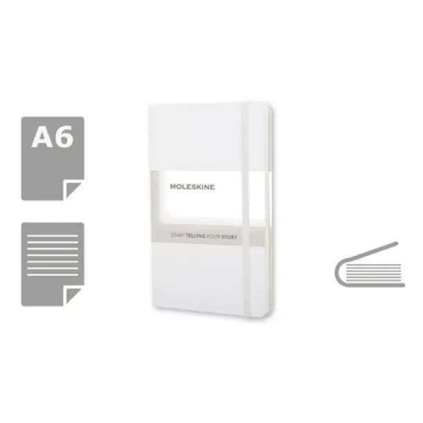  MOLESKINE Notebook approx. A6 white