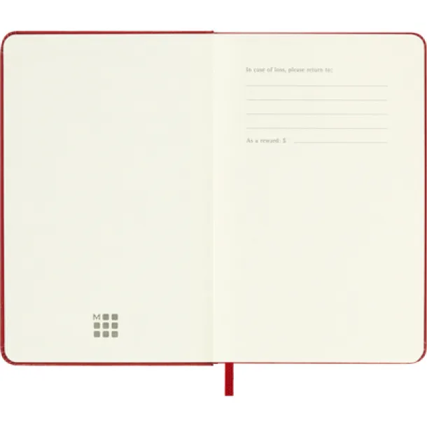  MOLESKINE Notebook approx. A6 red