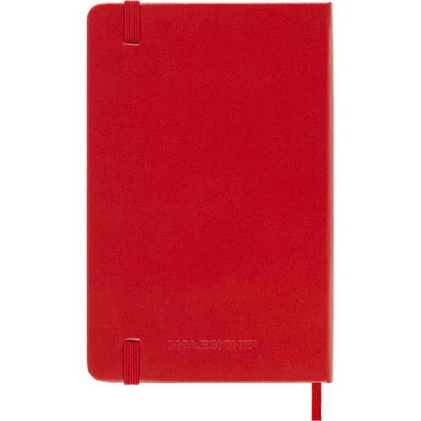  MOLESKINE notes, cca A6 red