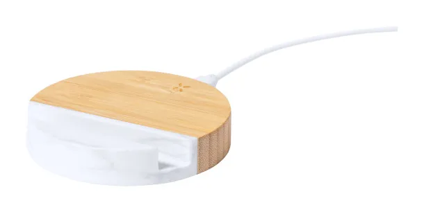 Pargon wireless charger mobile holder Natural White