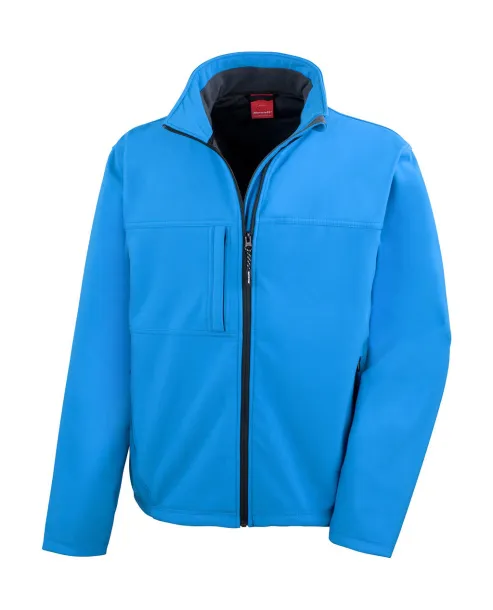  Men's Classic Softshell Jacket - Result Azure