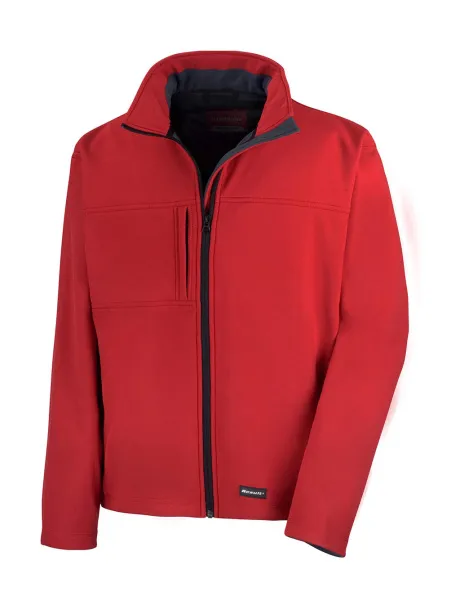  Men's Classic Softshell Jacket - Result Crvena