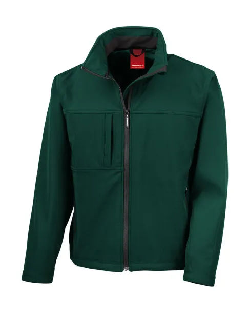  Men's Classic Softshell Jacket - Result Bottle Green