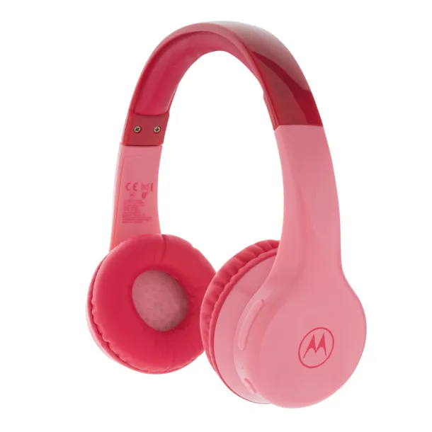 Motorola JR 300 kids wireless safety headphone - Motorola pink 