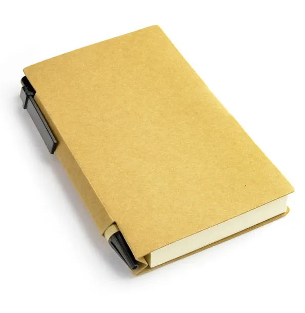 MARRO Notebook with a ball pen Prirodna